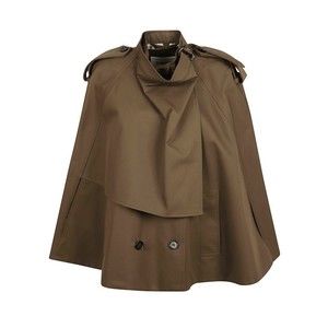 Burberry Double-Breasted Jacket With Cut-Out Design - NWT